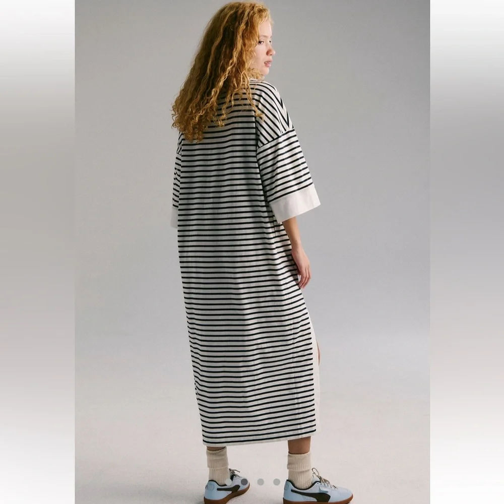 Free people Jaskon Rugby Midi Dress - Picture 4 of 10